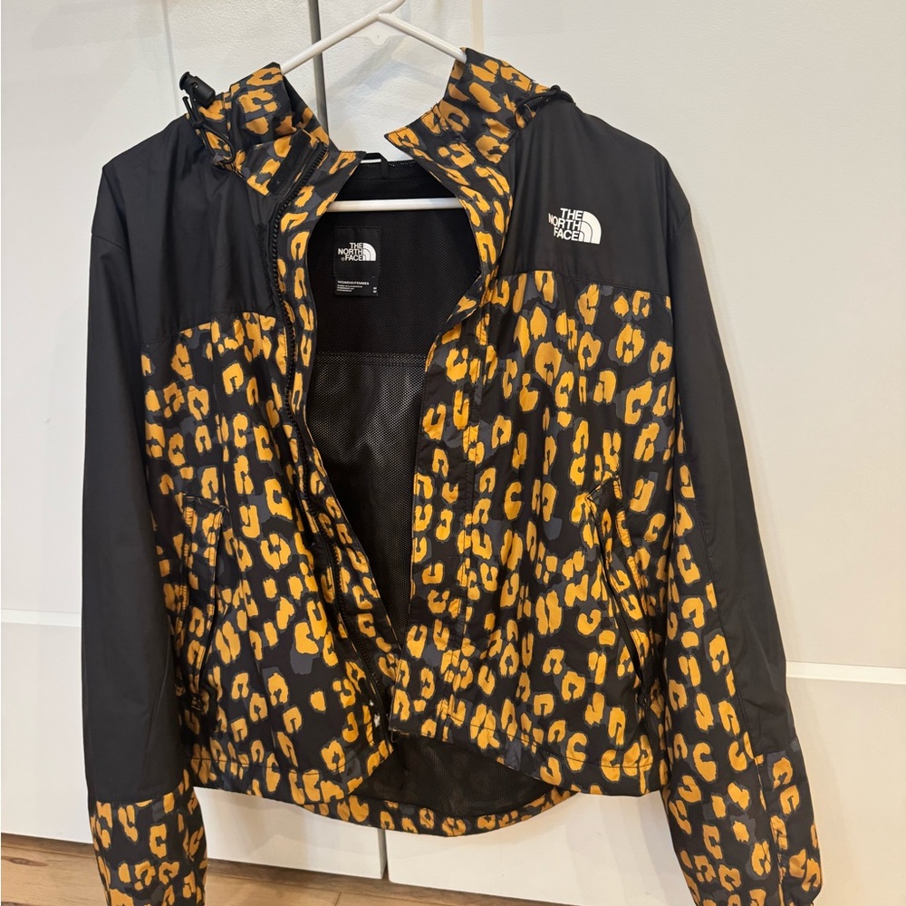 The North Face Women's Black and Orange Jacket